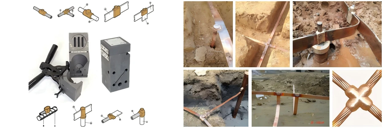 Sunlightweld exothermic welding mould