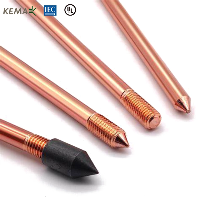 threaded copperbond earth rod