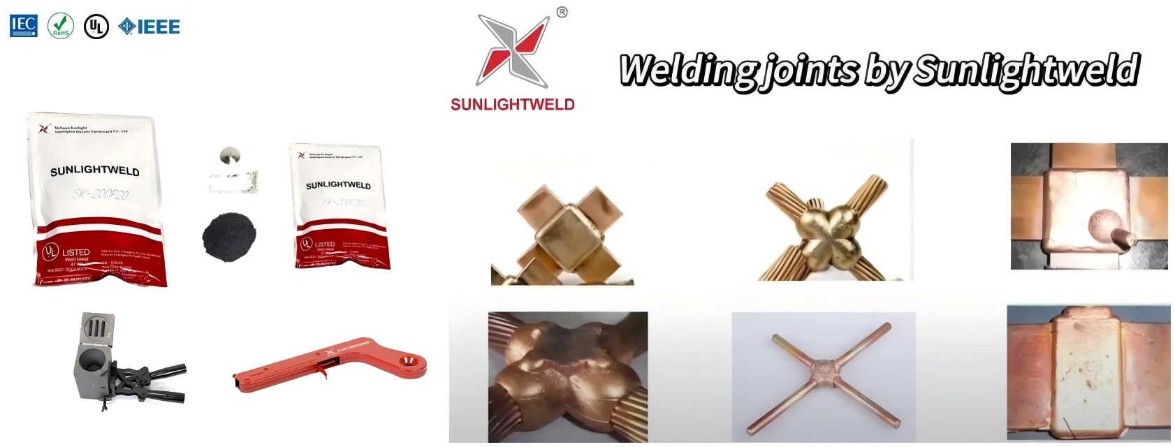 Sunlightweld exothermic weld metal powder