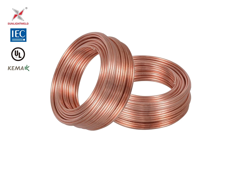 copper bonded steel round wire