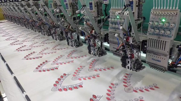 珠子可以用電腦繡嗎？