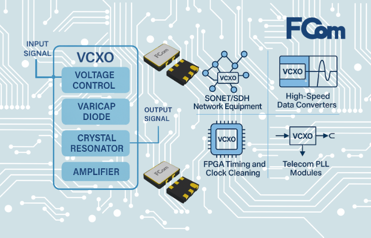 超寬溫VCXO產品介紹 深圳市匯浩電子科技發展供應