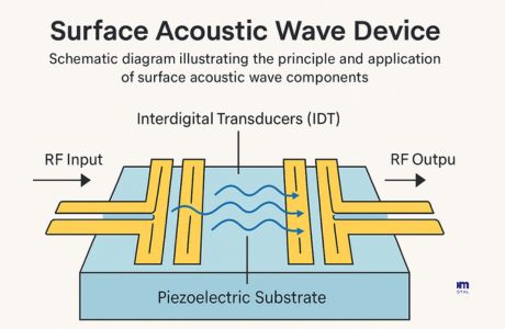 Surface Acoustic Wave Device 表面声波器件科普:原理,历史与传感应用｜FCom Fuji Crystal