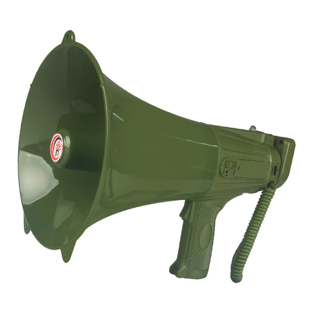 CR-121X 60W Professional Bull Horn Megaphone Outdoor 1000 Yards