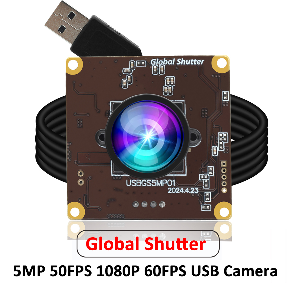 IFWATER 3D Stereo USB Camera 120fps Global Shutter Printer USB Camera Module With 120 Degree No Distortion Synchronization Dual Lens PC Computer Camera Plug And Play For Raspberry Pi Mac Linux - View #2