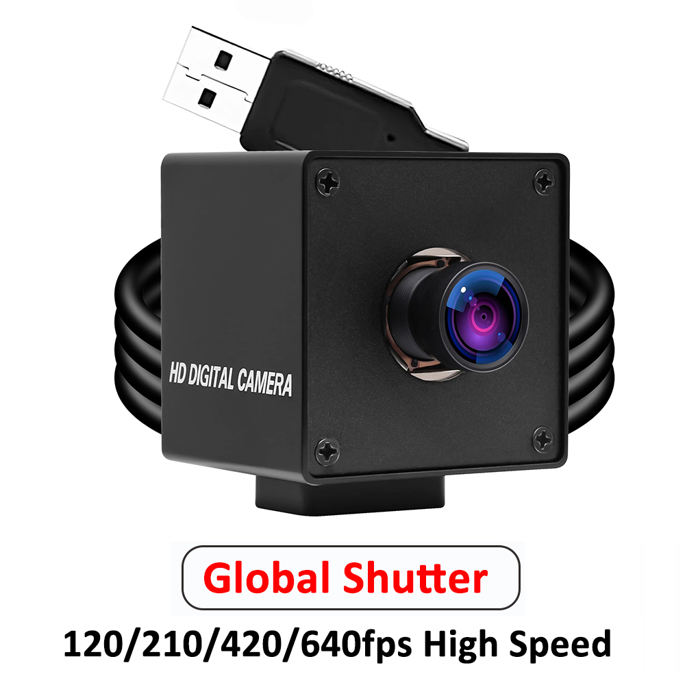 Customer Camera Shutter Computer ELP 210fps High Speed Global Shutter Camera 120fps/800P Monochrome UVC ...