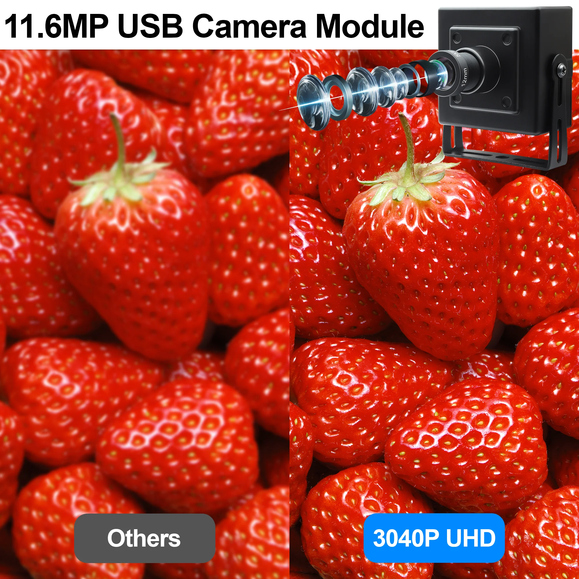 ELP 11.6MP 4K USB Camera 120FPS | China Supplier