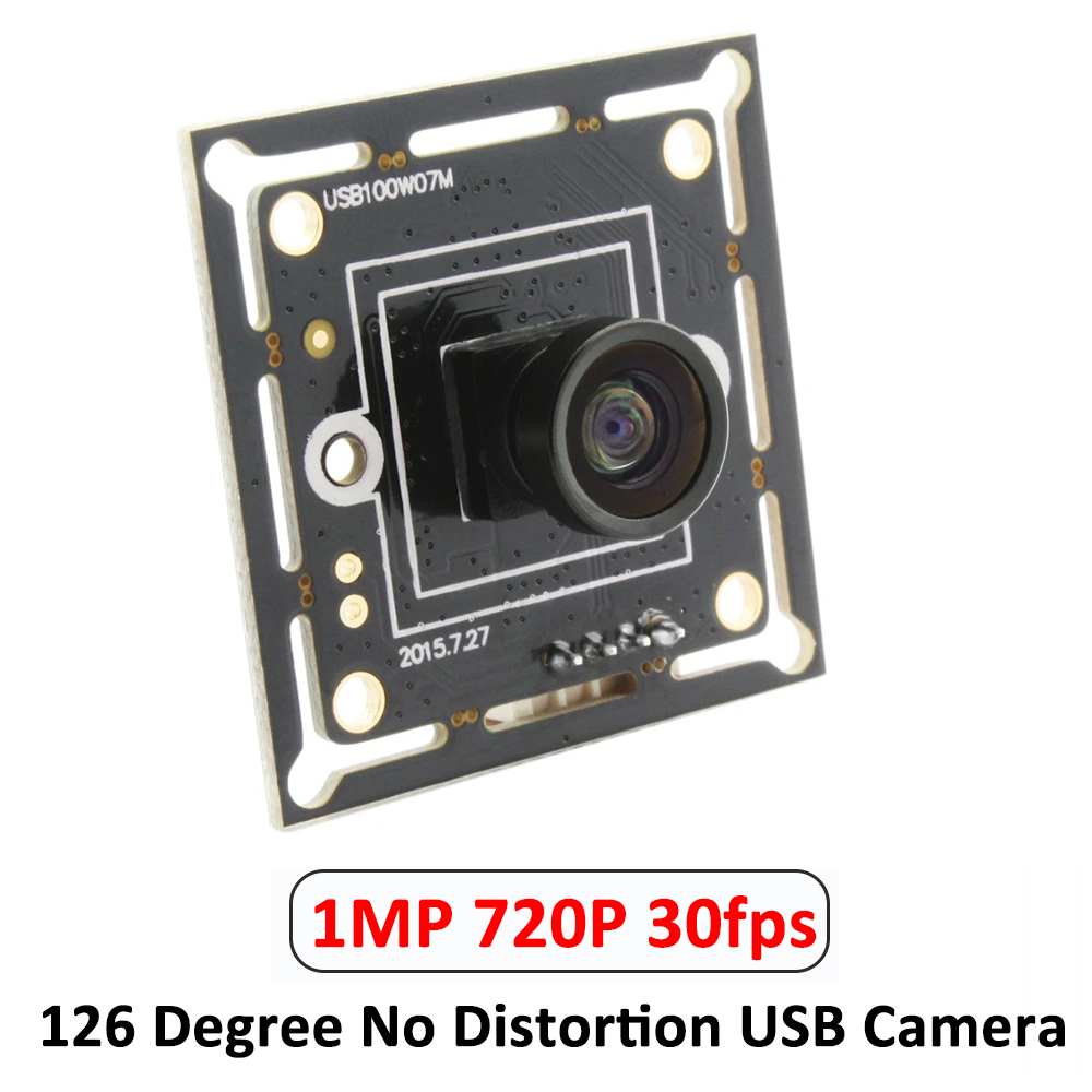 ELP 1MP Wide Angle USB Camera No Distortion | China Factory