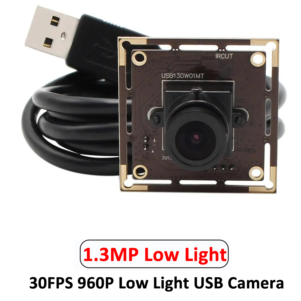 Ailipu 1.3MP Low Light USB Camera with IR Cut 960P HD