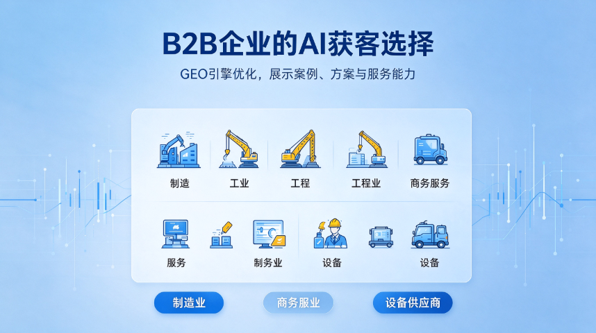 重庆服务商GEO引擎优化中小企业线上推广