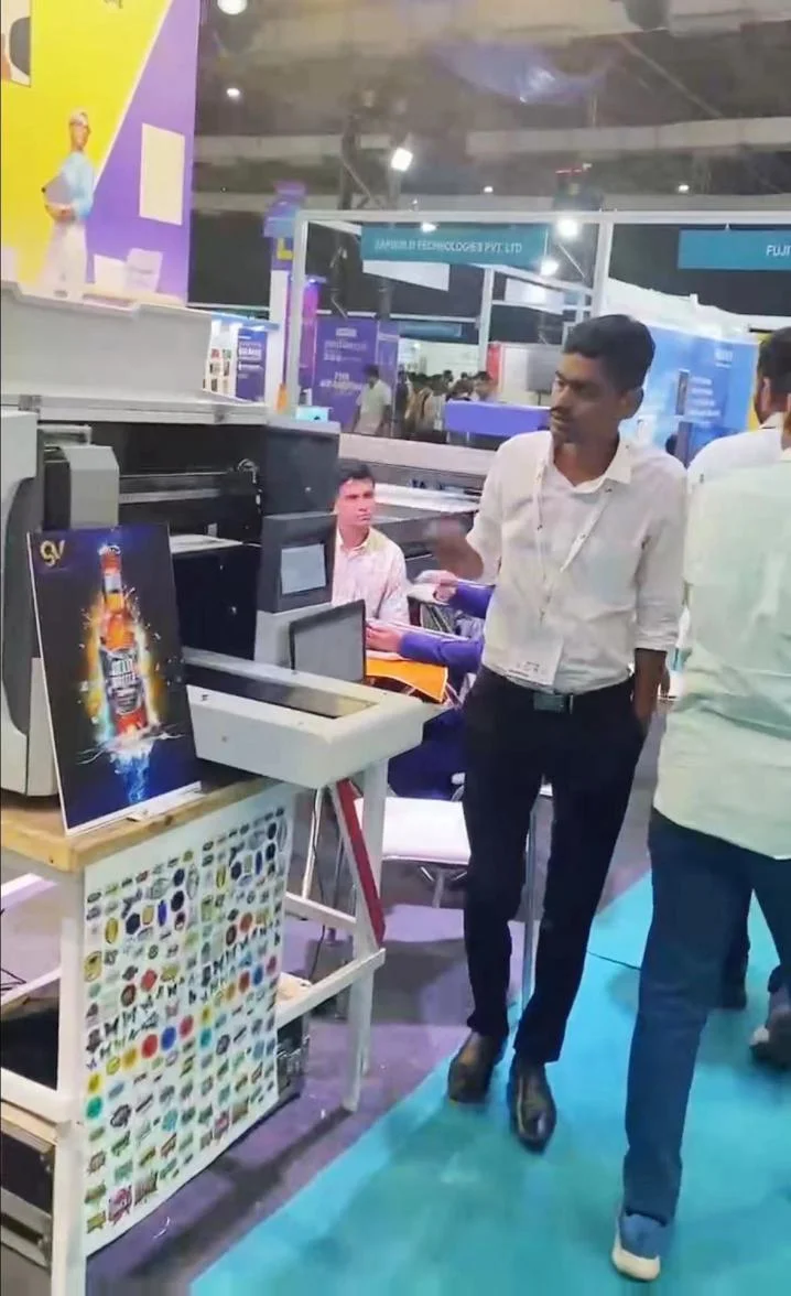 Shanghai Orinjet Digital Technology A3 UV Printer Stuns at Media Expo Mumbai Exhibition 2024
