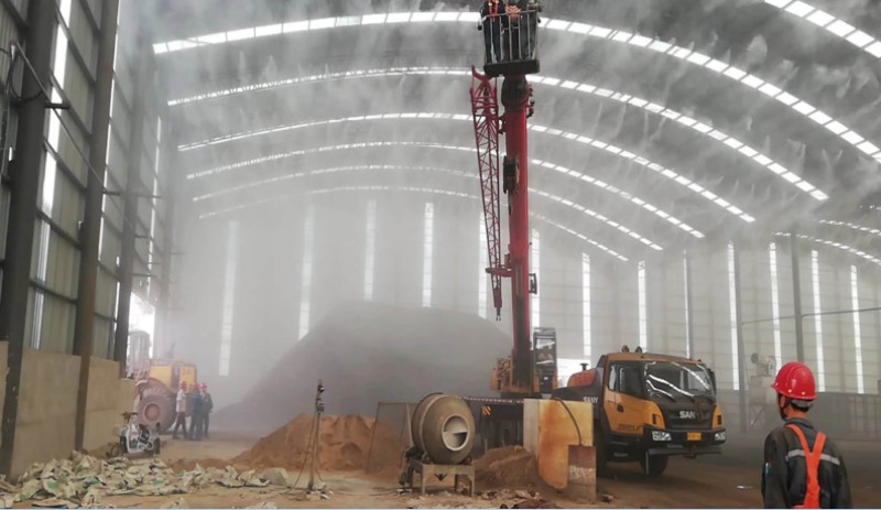 喷雾除尘设备：守护多场景洁净，助力绿色生产