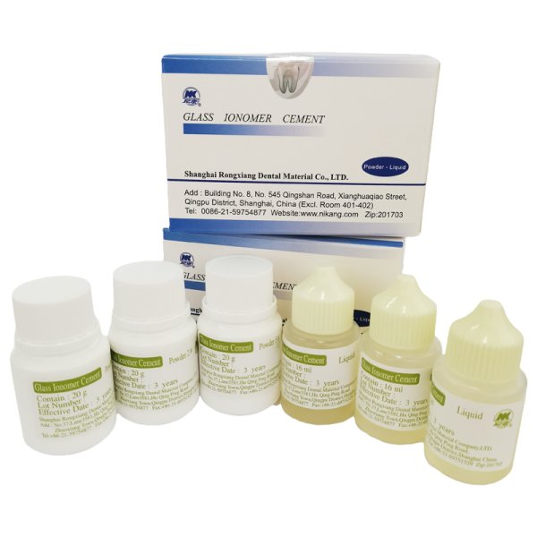 玻璃離子水門汀(3粉3液)-Glass Ionomer Cement(Powder*3+Liquid*3)