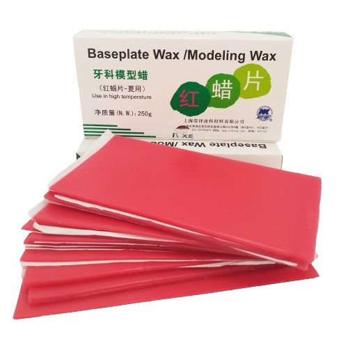 紅蠟片 夏用 250g-Base Plate Wax 250g (Use in high temperature climate)