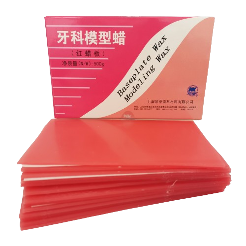 紅蠟板 500g,30盒/箱-Base Plate Wax,500g,30box/ctn 