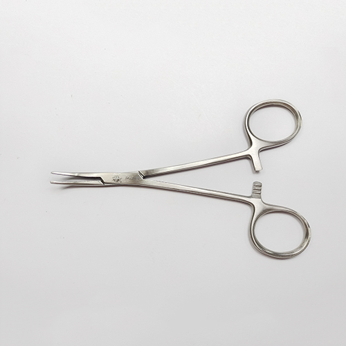NK23-02 止血鉗 彎12cm-Haemostatic Forceps