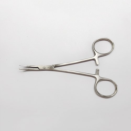 NK23-02 止血鉗 彎12cm-Haemostatic Forceps