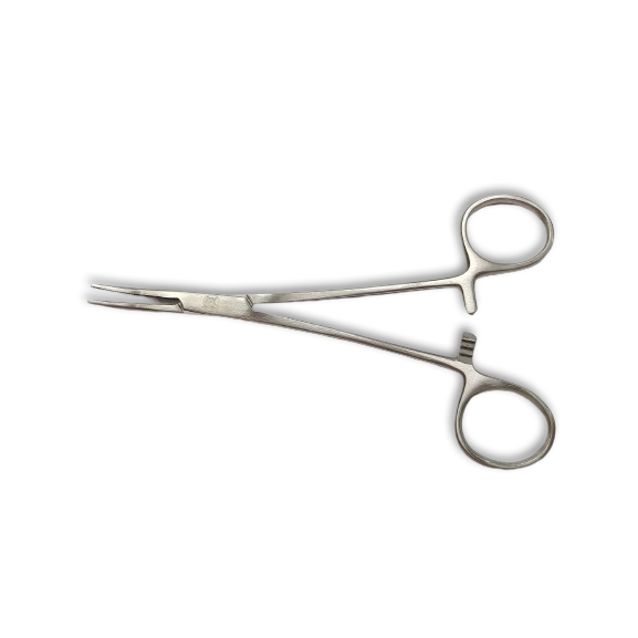 NK23-04 止血鉗 彎14cm-Haemostatic Forceps