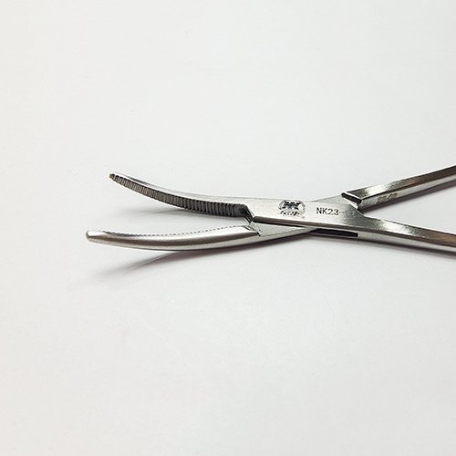 NK23-02 止血鉗 彎12cm-Haemostatic Forceps