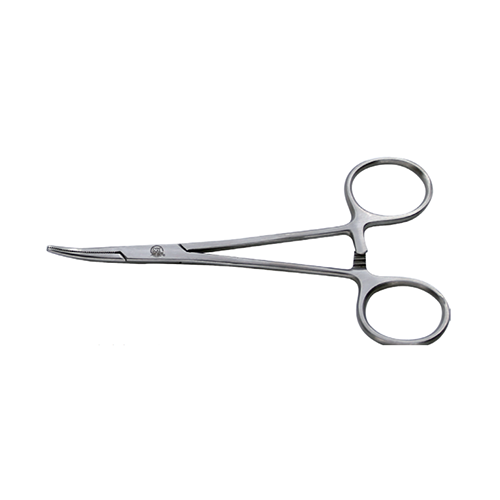 NK23-02 止血鉗 彎12cm-Haemostatic Forceps