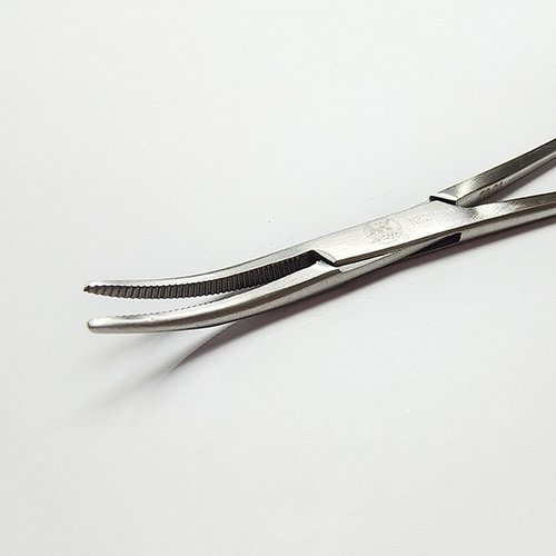 NK23-04 止血鉗 彎14cm-Haemostatic Forceps