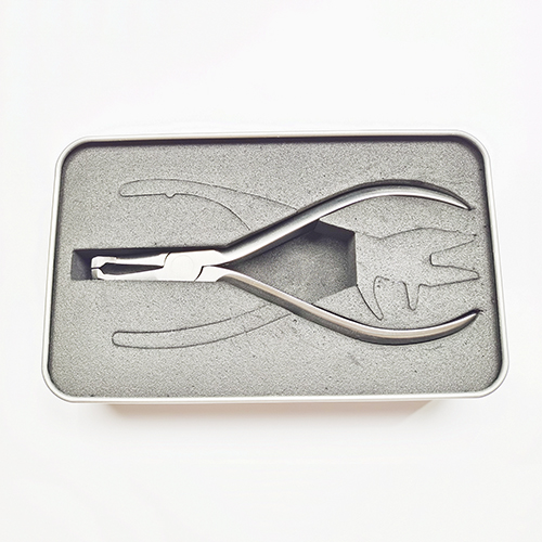 NK24-42 托槽去除鉗 后牙-Direct Bonding Attachment Removing Plier (Angled) 13.5cm