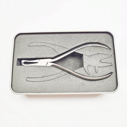 NK24-42 托槽去除鉗 后牙-Direct Bonding Attachment Removing Plier (Angled) 13.5cm