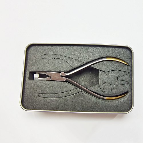NK24-36 帶環去除鉗 鑲嵌-Direct Bonding Bracket Removing Plier (With Pad) 13.5cm TC