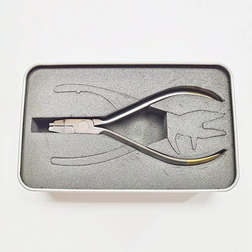 NK24-23 游離鉤鉗 直鑲嵌-Ball Hook Crimping Plier 12.5cm str TC