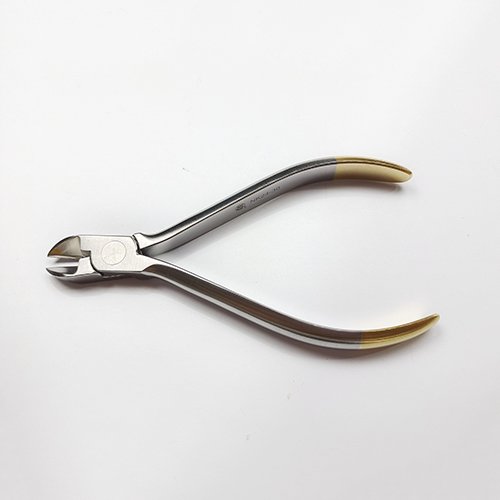 NK24-30弓絲切斷鉗 15° 鑲嵌-Hard Wire Cutter 15° (matte finish , regular one, not black)