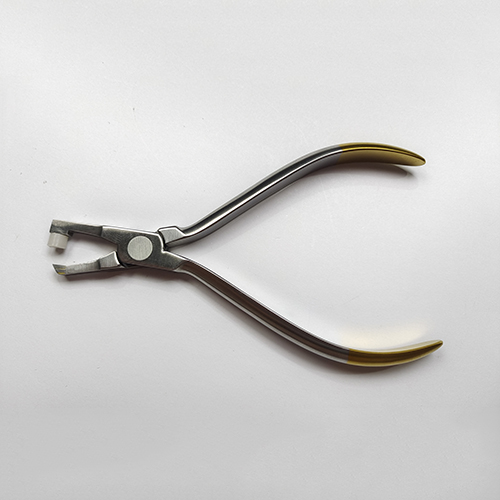 NK24-36 帶環去除鉗 鑲嵌-Direct Bonding Bracket Removing Plier (With Pad) 13.5cm TC
