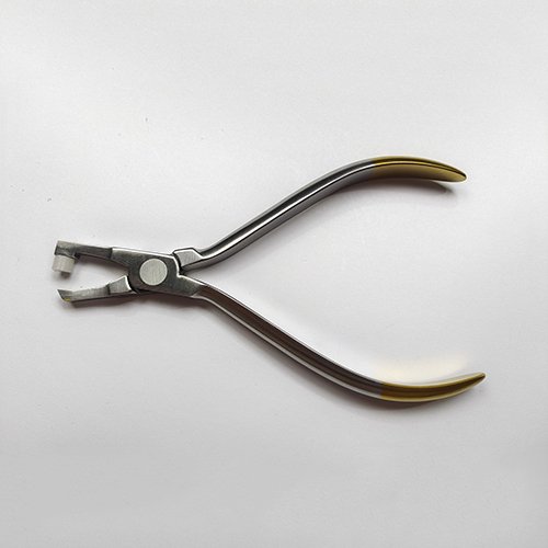 NK24-36 帶環去除鉗 鑲嵌-Direct Bonding Bracket Removing Plier (With Pad) 13.5cm TC