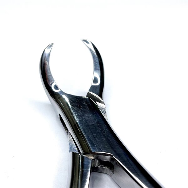 NK44-30 成人牛角鉗 (波浪柄)-Extracting Forceps, Lower molars (Cow-horn beak) new handle