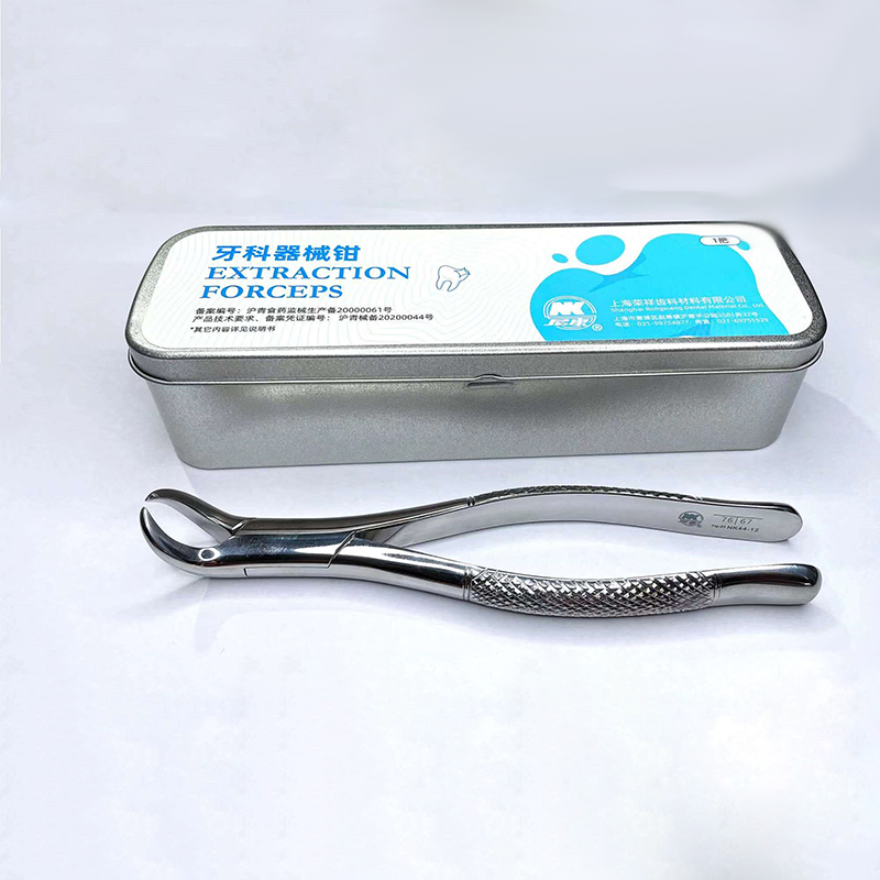 NK44-12 成人牛角鉗-Extracting Forceps, Lower molars (Cow-horn beak)