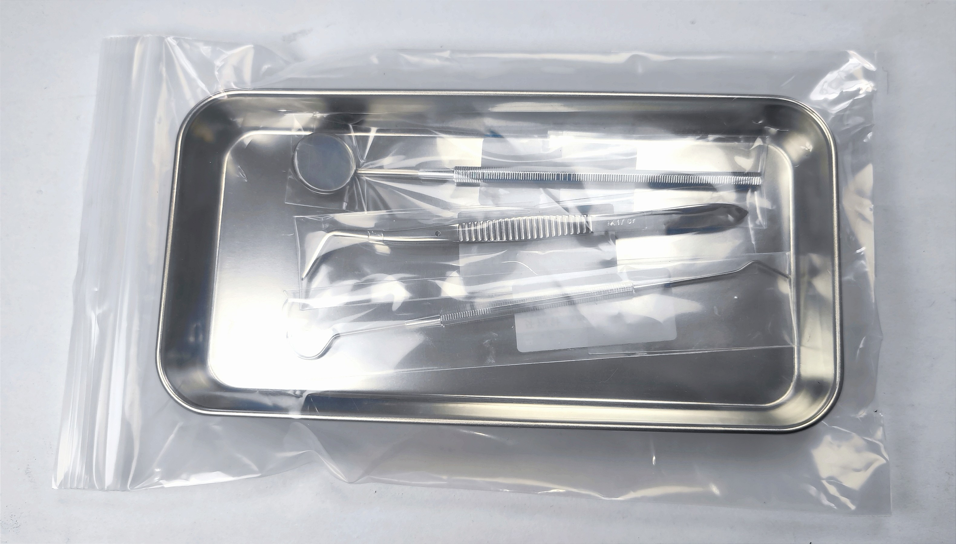 NK45-38 不銹鋼方盤五件套-SS Dental Instruments Kit 5pcs