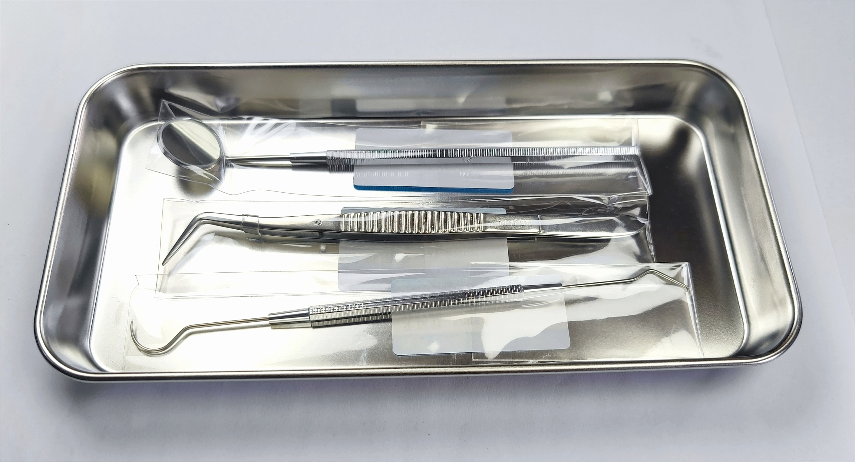 NK45-38 不銹鋼方盤五件套-SS Dental Instruments Kit 5pcs