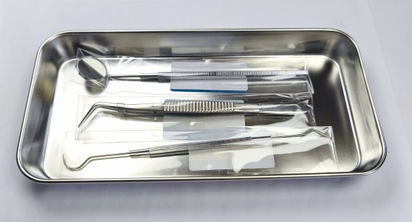 NK45-38 不銹鋼方盤五件套-SS Dental Instruments Kit 5pcs