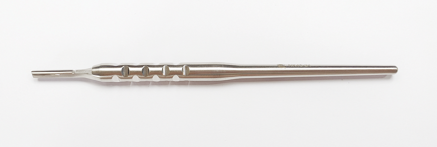 NK45-24 手術(shù)刀柄 3號(hào)圓柄-Scalpel Handle (round) Fig 3