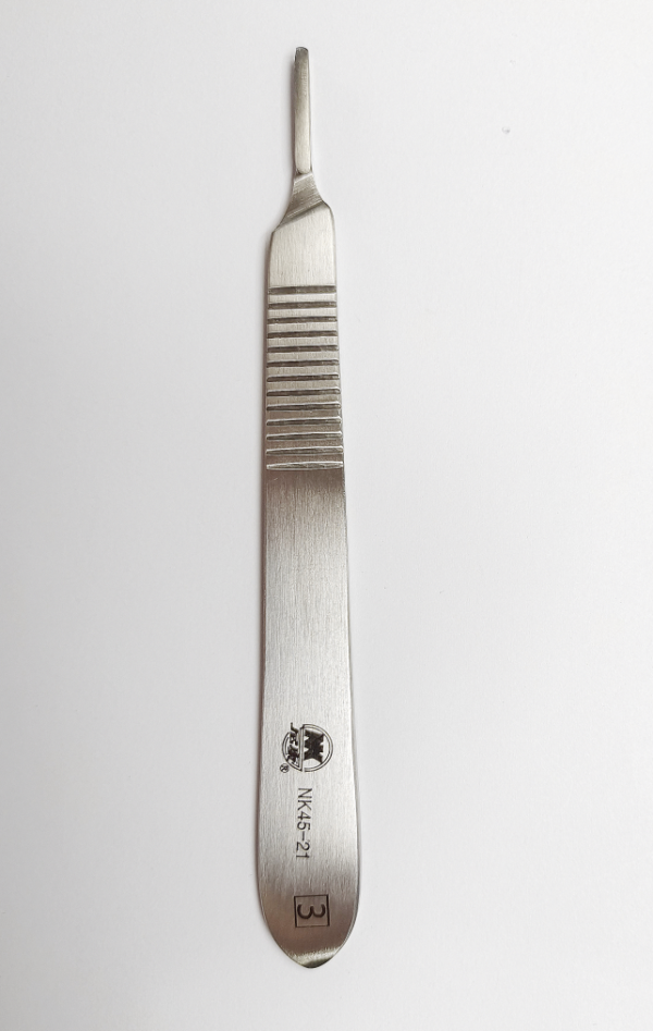 NK45-24 手術(shù)刀柄 3號(hào)圓柄-Scalpel Handle (round) Fig 3