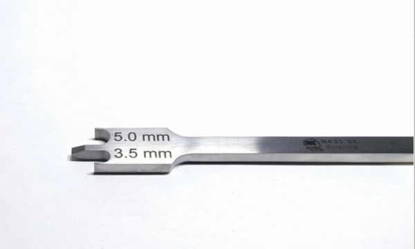 NK33-02 托槽定位器 桿式(022)-Height Gauge 15cm 0.022''