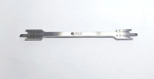 NK33-03 托槽定位器 星式(前牙)-Bracket Positioner Gauge 3.5-4.0-4.5-5.0mm