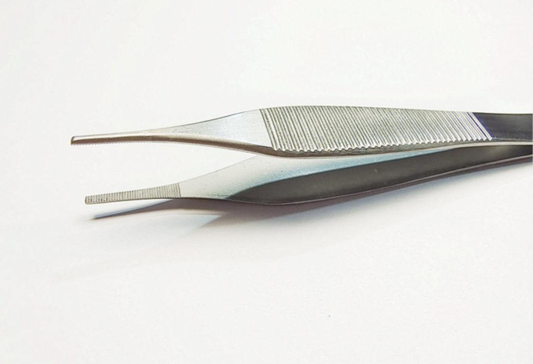 NK28-01 組織鑷 12cm 對齒-Tissue Pliers, Fig 1*2 Adson 12cm