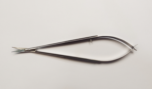 NK29-26 顯微剪 彎14.5cm-Castroviejo Scissors, cvd 14.5cm
