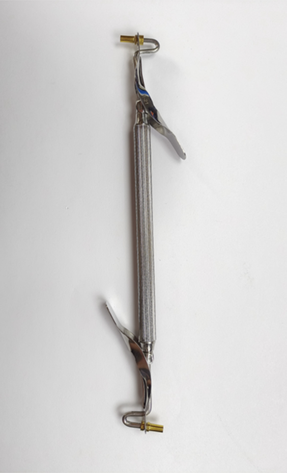  NK32-11 骨粉輸送器 按壓式鍍鈦-Amalgum Carrier Titanium Coated 19.5cm, Tip 2*2.5mm