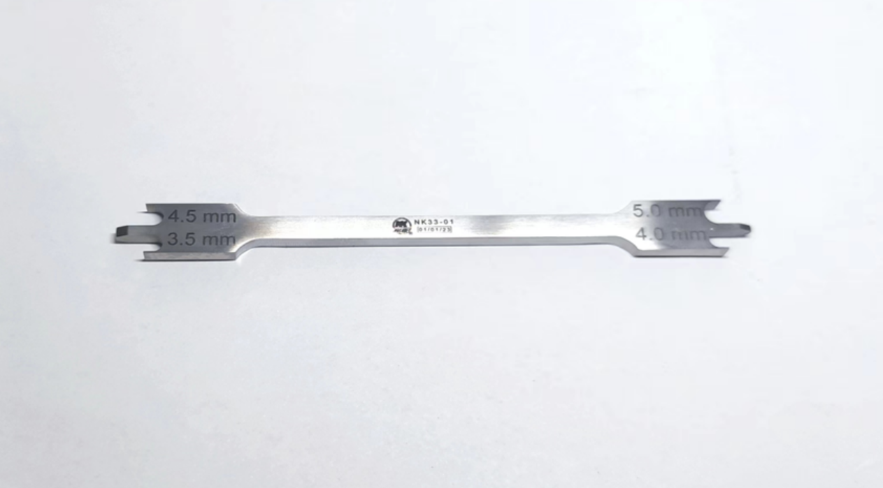 NK33-03 托槽定位器 星式(前牙)-Bracket Positioner Gauge 3.5-4.0-4.5-5.0mm