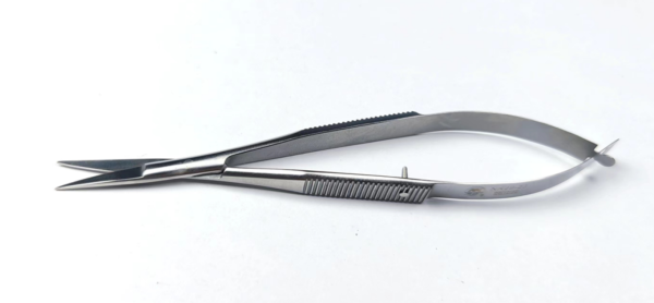 NK29-26 顯微剪 彎14.5cm-Castroviejo Scissors, cvd 14.5cm