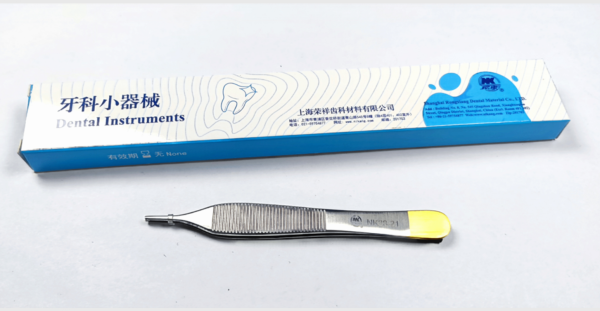 NK28-15 組織鑷 平齒 鑲嵌12cm-Tissue Pliers，Fig. 1 Adson 12cm TC