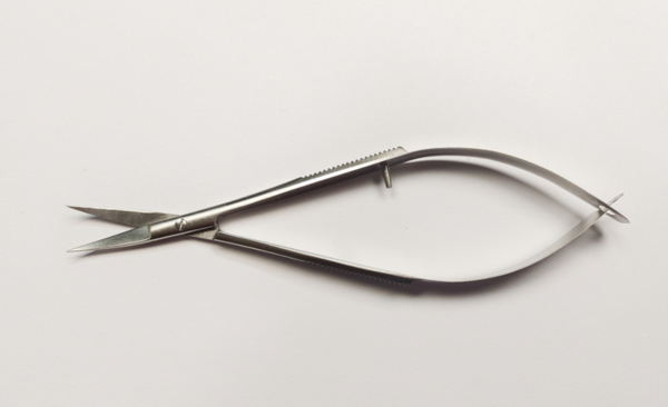 NK29-26 顯微剪 彎14.5cm-Castroviejo Scissors, cvd 14.5cm