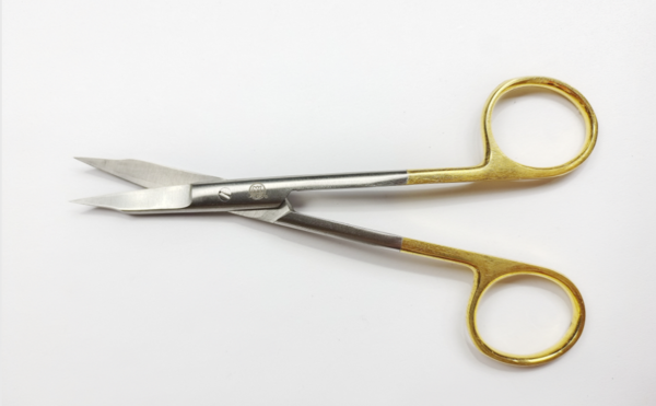 NK29-09 牙齦剪 直鑲嵌 12cm-Gum Scissors TC, Str 12cm 1/2''