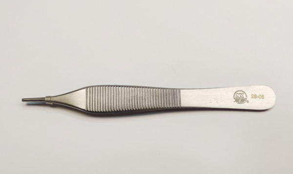NK28-01 組織鑷 12cm 對齒-Tissue Pliers, Fig 1*2 Adson 12cm
